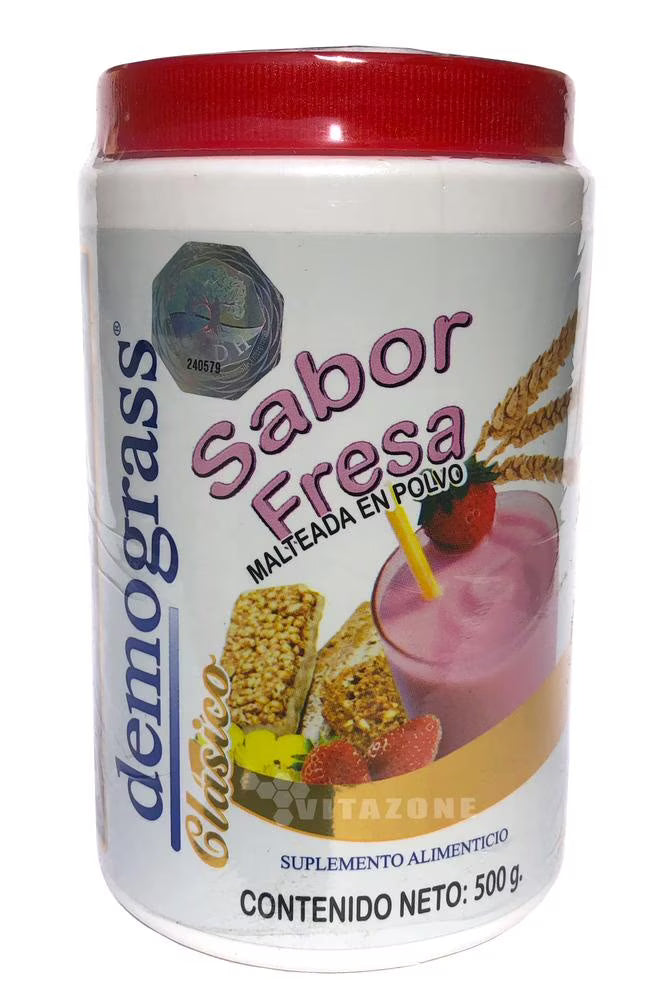 Demograss Clásico Malteada En Polvo fresa
