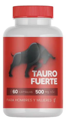 Tauro Fuerte Suplemento Alimenticio Potencializador Masculino y Femenino
