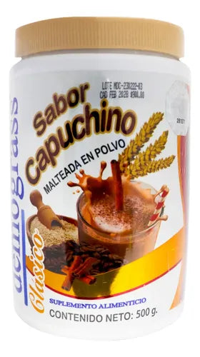 Demograss Clásico Malteada En Polvo Sabor capuchino