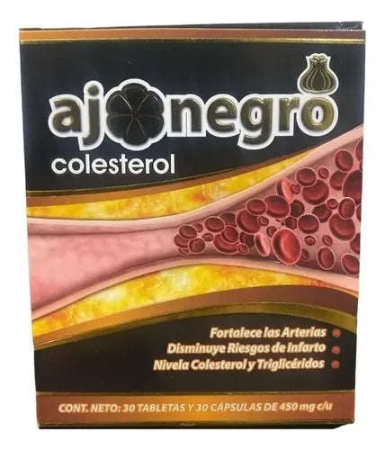 Ajo Negro Colesterol